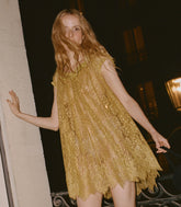 EDIE DRESS -- ANTIQUE GOLD