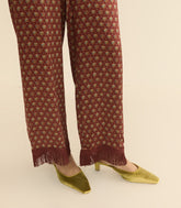PICA MULE -- GOLD PANNE VELVET