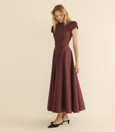 RIVELLE DRESS -- DAHLIA
