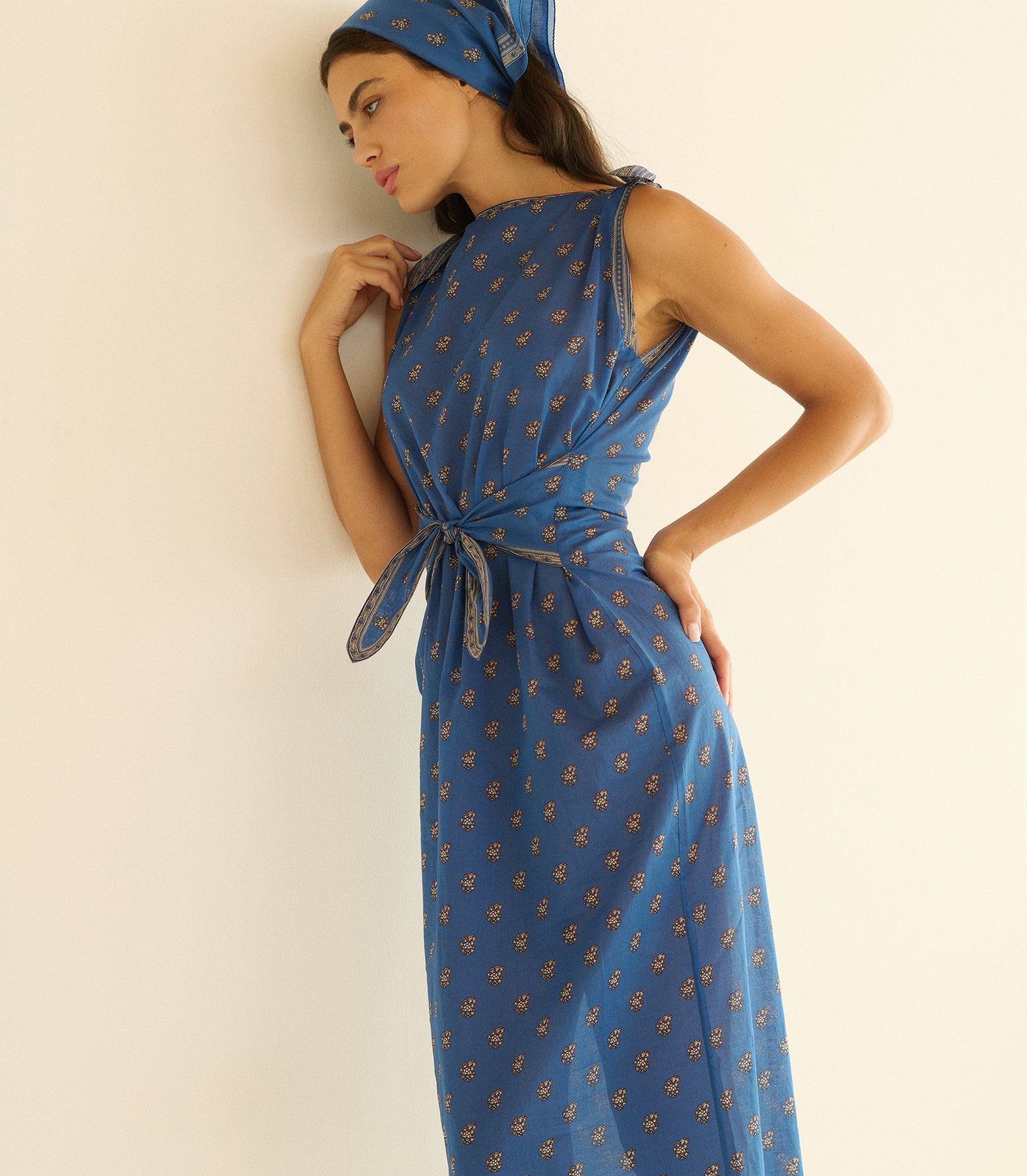 AMORETTE DRESS -- EARTHA PAISLEY