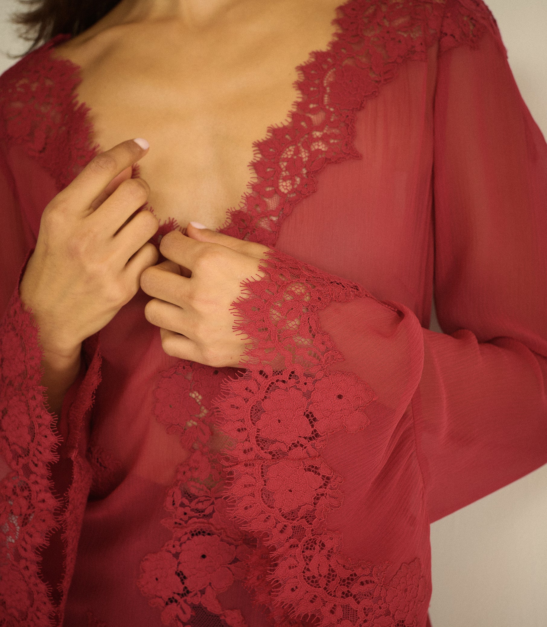 ARMANCE DRESS -- RED SNAPDRAGON