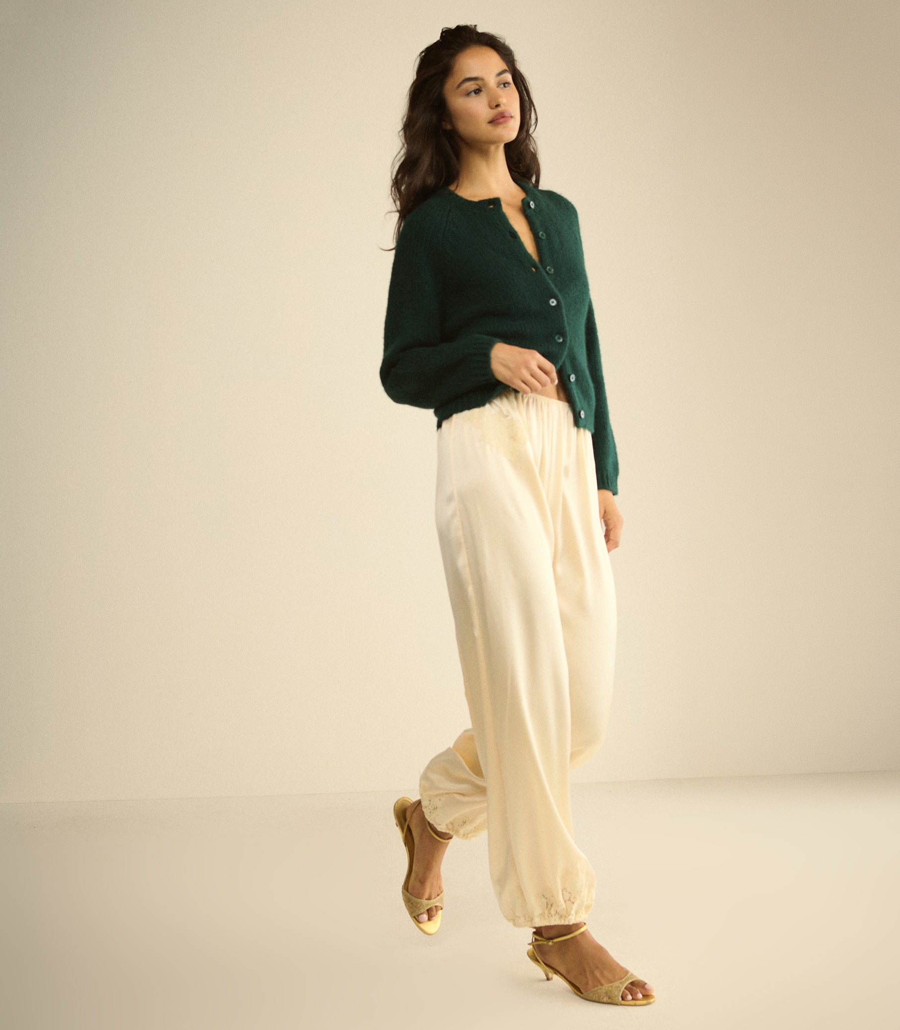 DARCY CARDIGAN -- SCARAB