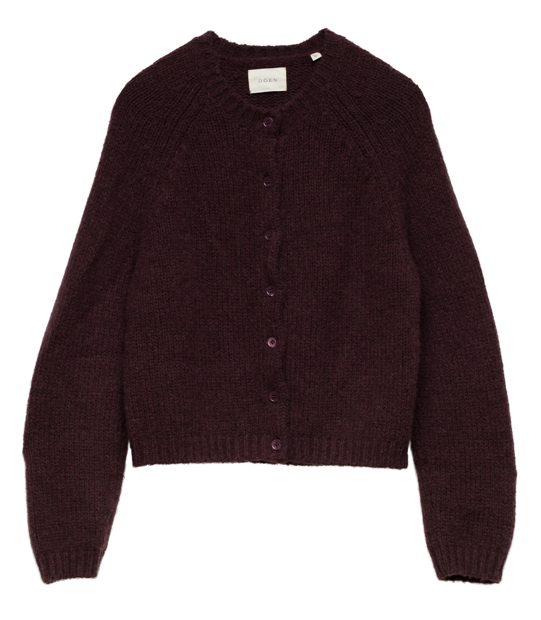 DARCY CARDIGAN -- RED UMBER