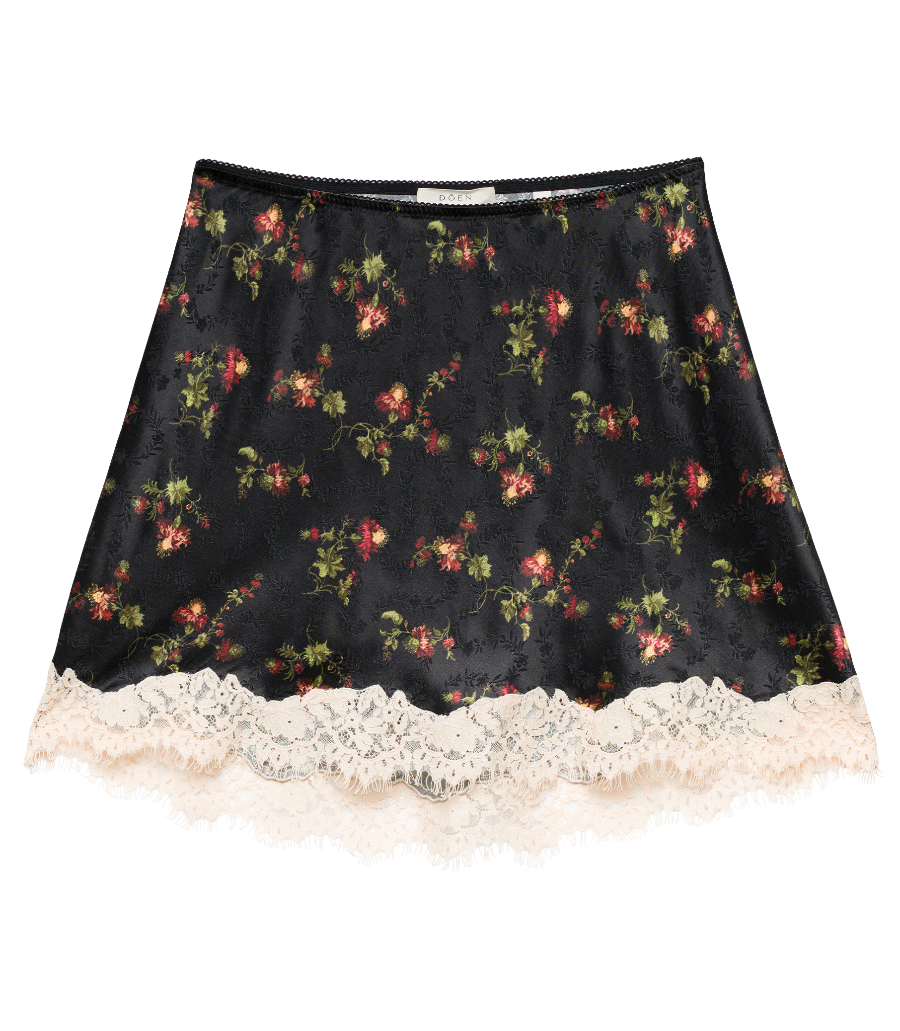 GIULIETTA SKIRT -- NOIR HILLSIDE THISTLES