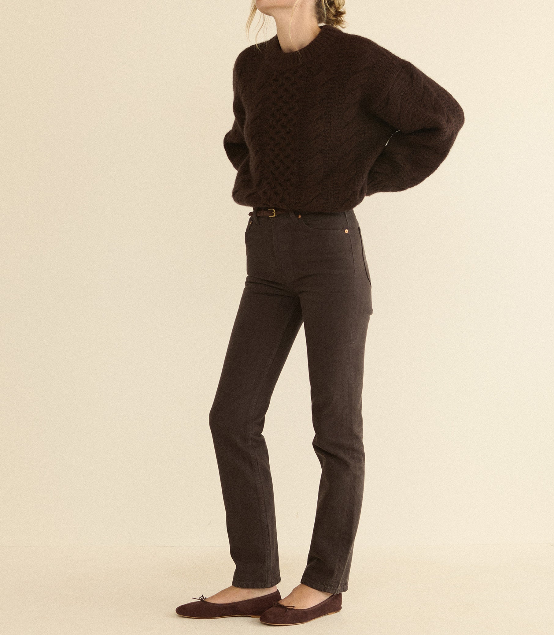 HALLSTATT SWEATER -- SYCAMORE BARK