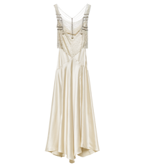 HEDY DRESS -- EGRET