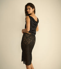 MANON TOP -- BLACK
