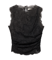 NAILAH TOP -- BLACK