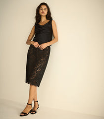 NANDETTE SKIRT -- BLACK
