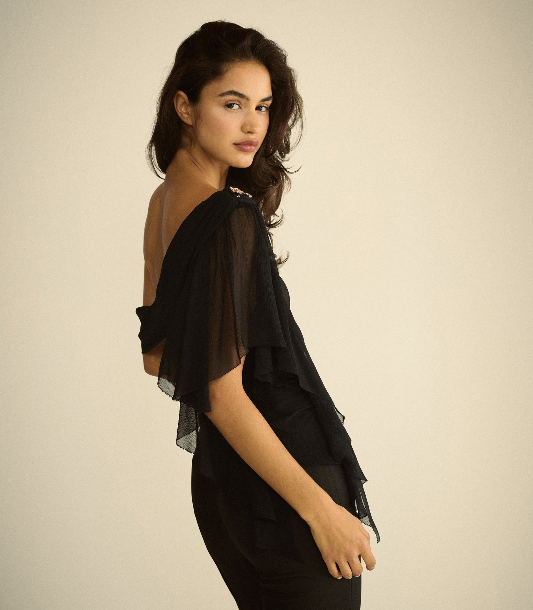 OPERA TOP -- BLACK